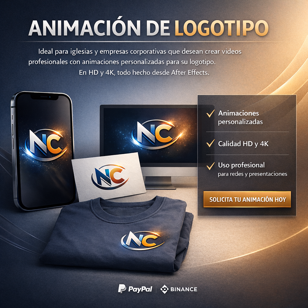 Animación de logotipos para empresas